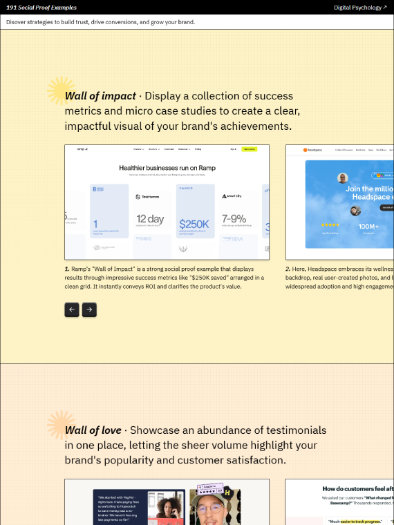 Social Proof Examples