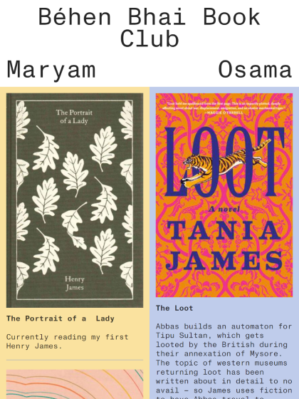 Béhen Bhai Book Club